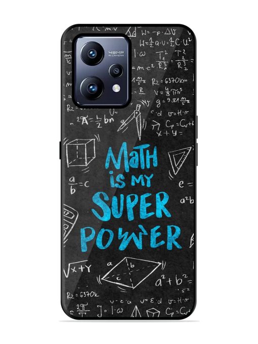 Math Magic Glossy Soft Edge Case for Realme Narzo 50 Pro Chachhi