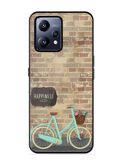 Pedaling Towards Happiness Glossy Soft Edge Case for Realme Narzo 50 Pro