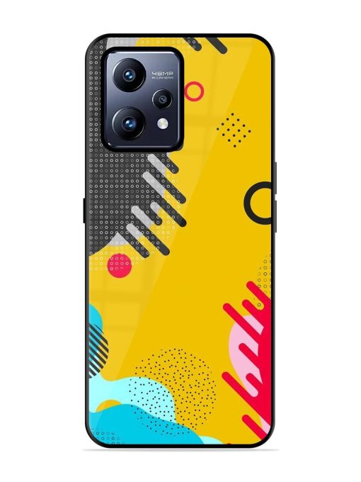 Neon Pop Glossy Soft Edge Case for Realme Narzo 50 Pro Chachhi