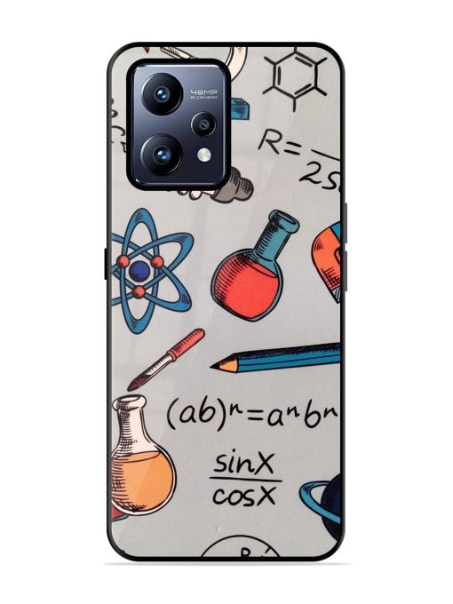 Science Doodle Glossy Soft Edge Case for Realme Narzo 50 Pro Chachhi