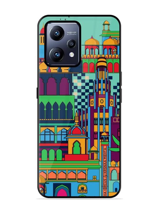 Indian Tapestry Glossy Soft Edge Case for Realme Narzo 50 Pro Chachhi