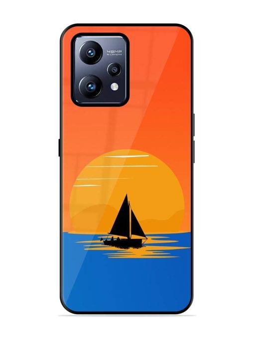 Sunset Sail Glossy Soft Edge Case for Realme Narzo 50 Pro Chachhi