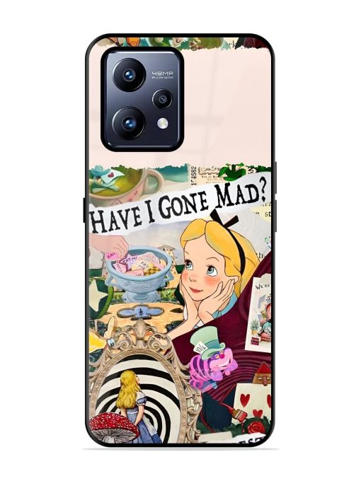 Mad Hatter'S Collage Glossy Soft Edge Case for Realme Narzo 50 Pro Chachhi