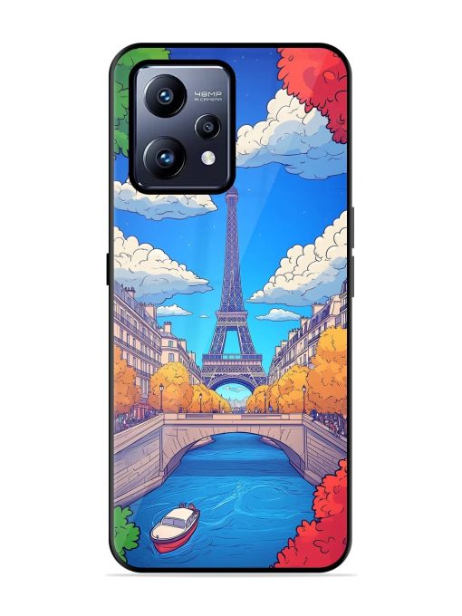 Parisian Panorama Glossy Soft Edge Case for Realme Narzo 50 Pro