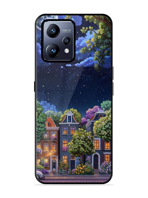 Moonlit Streets Glossy Soft Edge Case for Realme Narzo 50 Pro Chachhi