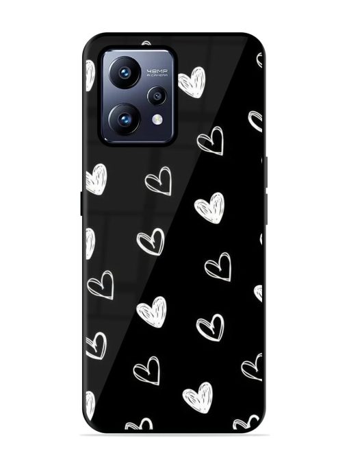 Scattered Hearts Glossy Soft Edge Case for Realme Narzo 50 Pro