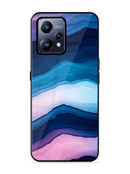 Oceanic Layers Glossy Soft Edge Case for Realme Narzo 50 Pro Chachhi