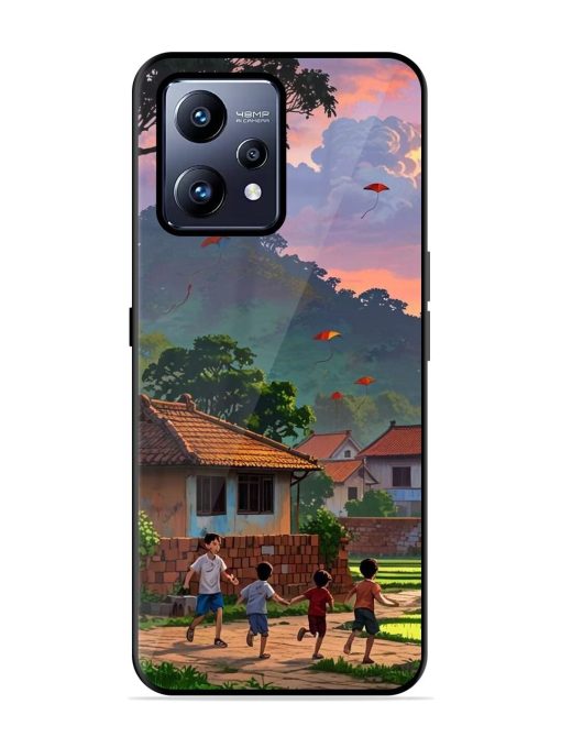 Sunset Play Glossy Soft Edge Case for Realme Narzo 50 Pro Chachhi