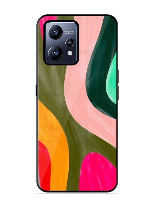 Wavy Wonder Glossy Soft Edge Case for Realme Narzo 50 Pro Chachhi