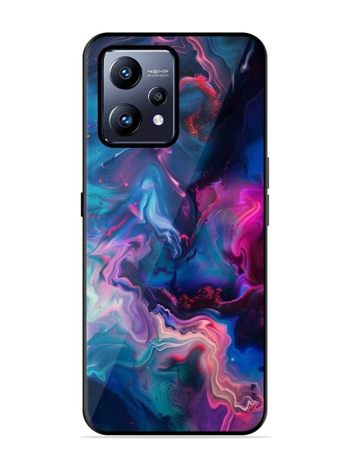 Cosmic Swirl Glossy Soft Edge Case for Realme Narzo 50 Pro Chachhi