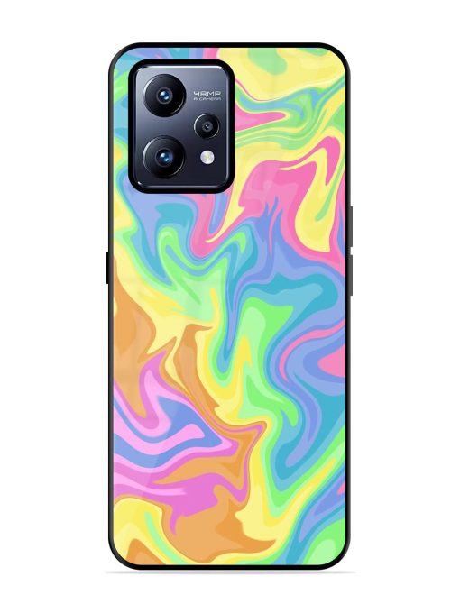 Whimsical Swirl Glossy Soft Edge Case for Realme Narzo 50 Pro Chachhi