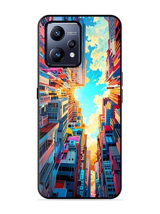 Skyward City Glossy Soft Edge Case for Realme Narzo 50 Pro Chachhi