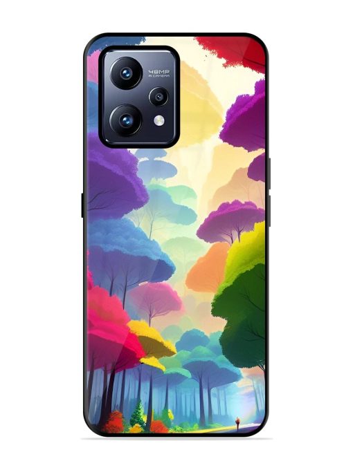 Rainbow Road Glossy Soft Edge Case for Realme Narzo 50 Pro Chachhi