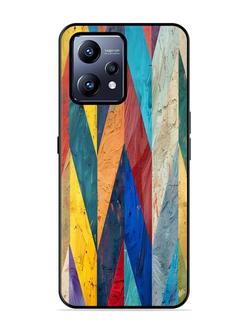 Abstract Tapestry Glossy Soft Edge Case for Realme Narzo 50 Pro Chachhi