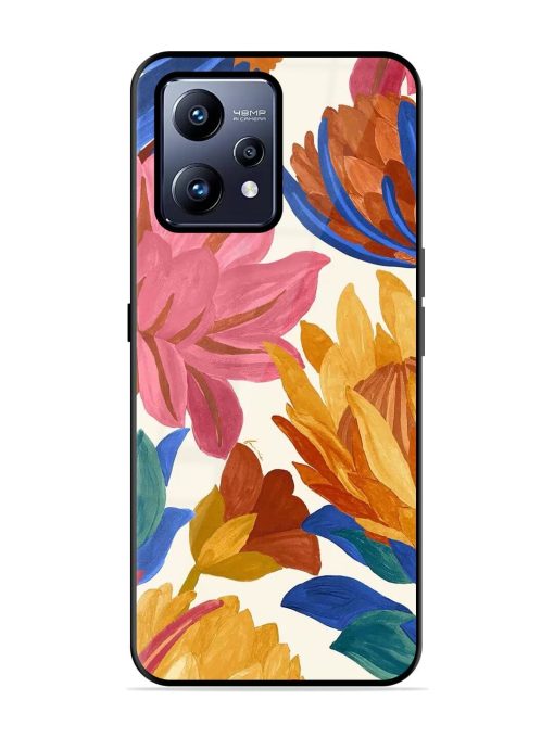 Blooming Tapestry Glossy Soft Edge Case for Realme Narzo 50 Pro Chachhi