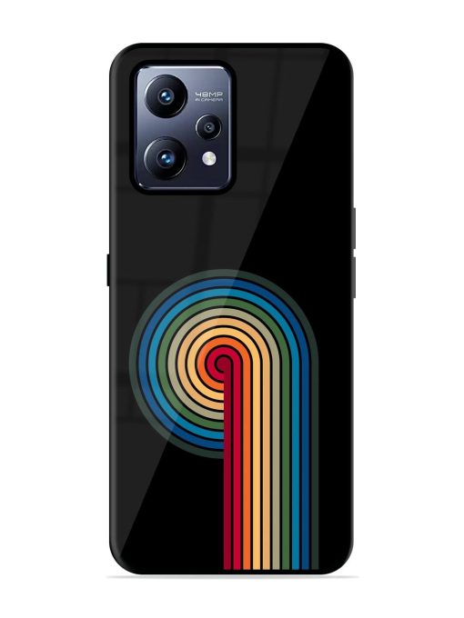 Rainbow Ripple Glossy Soft Edge Case for Realme Narzo 50 Pro Chachhi