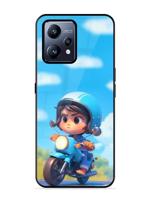 Little Rider Glossy Soft Edge Case for Realme Narzo 50 Pro Chachhi