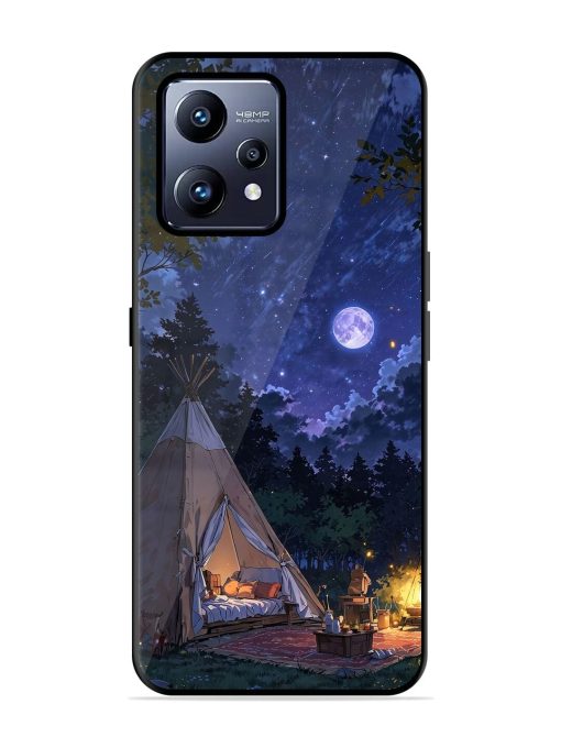 Moonlight Camping Glossy Soft Edge Case for Realme Narzo 50 Pro Chachhi