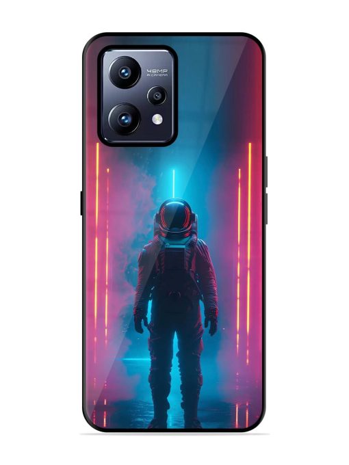 Neon Astronaut Glossy Soft Edge Case for Realme Narzo 50 Pro Chachhi