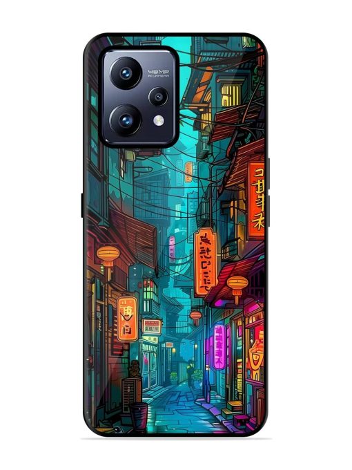 Neon Nightscape Glossy Soft Edge Case for Realme Narzo 50 Pro Chachhi