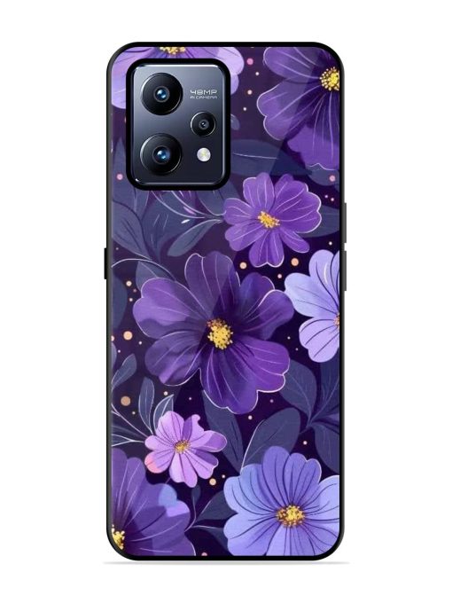 Purple Paradise Glossy Soft Edge Case for Realme Narzo 50 Pro