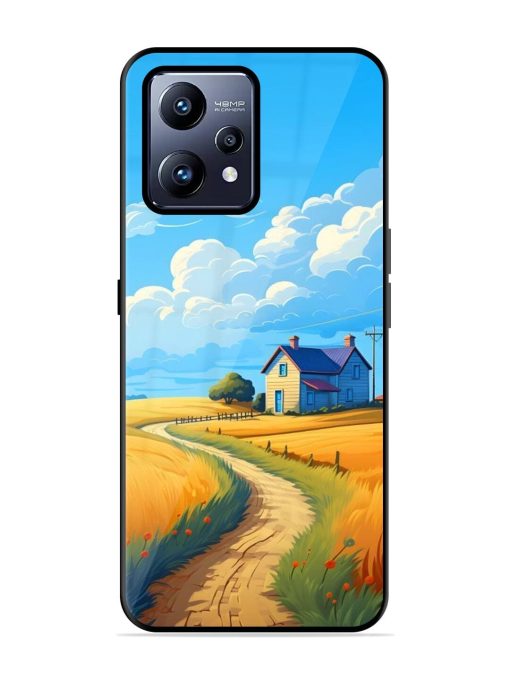 Countryside Cottage Glossy Soft Edge Case for Realme Narzo 50 Pro Chachhi