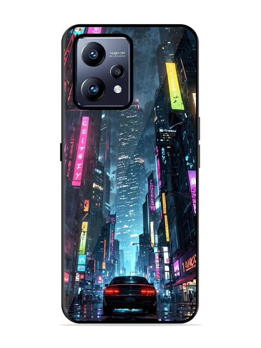 Neon Nightscape Glossy Soft Edge Case for Realme Narzo 50 Pro Chachhi