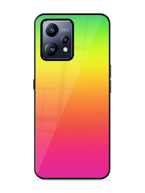 Rainbow Gradient Glossy Soft Edge Case for Realme Narzo 50 Pro Chachhi