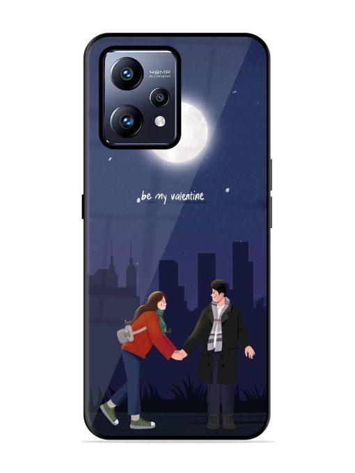 Moonlight Proposal Glossy Soft Edge Case for Realme Narzo 50 Pro Chachhi