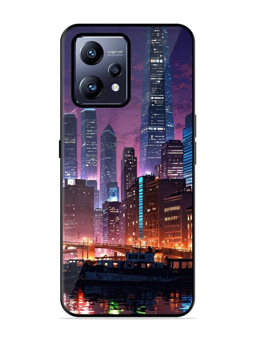 Neon Nightscape Glossy Soft Edge Case for Realme Narzo 50 Pro Chachhi