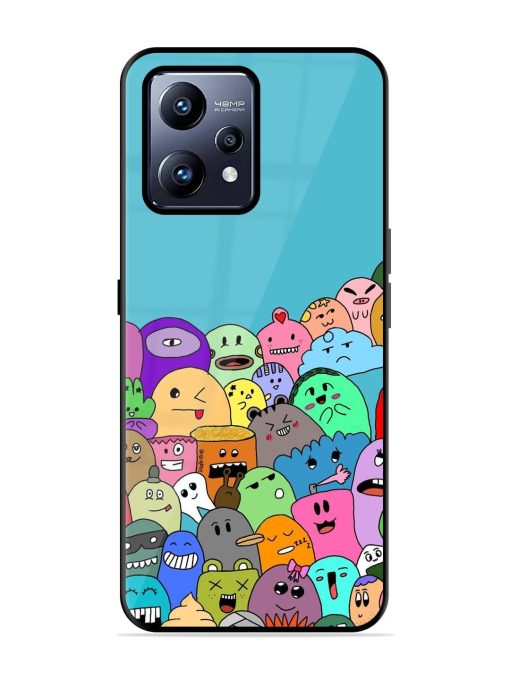 Monster Mash Glossy Soft Edge Case for Realme Narzo 50 Pro Chachhi