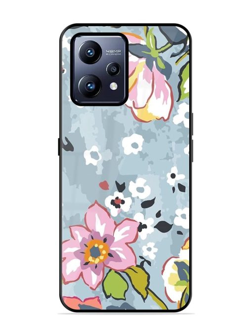 Floral Fantasy Glossy Soft Edge Case for Realme Narzo 50 Pro Chachhi