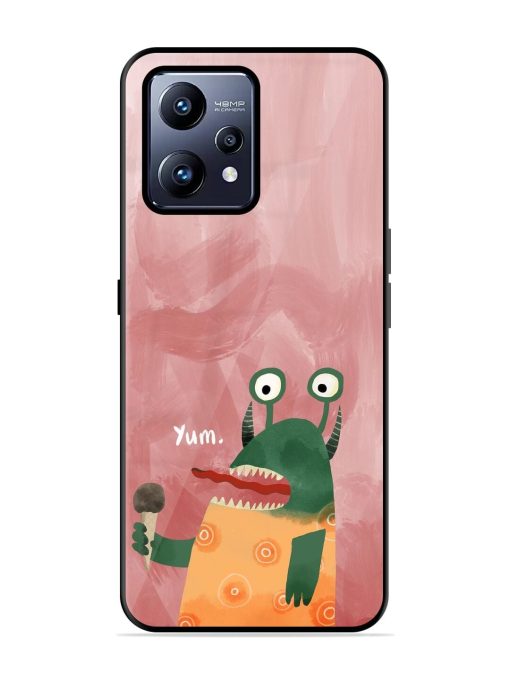 Hungry Monster Glossy Soft Edge Case for Realme Narzo 50 Pro Chachhi