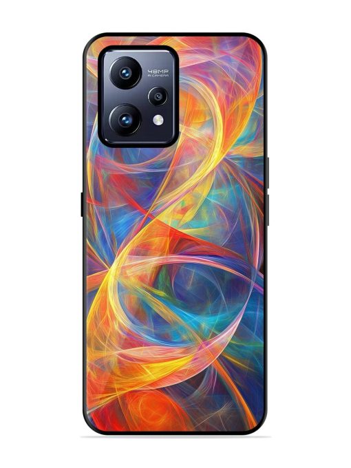 Cosmic Currents Glossy Soft Edge Case for Realme Narzo 50 Pro Chachhi