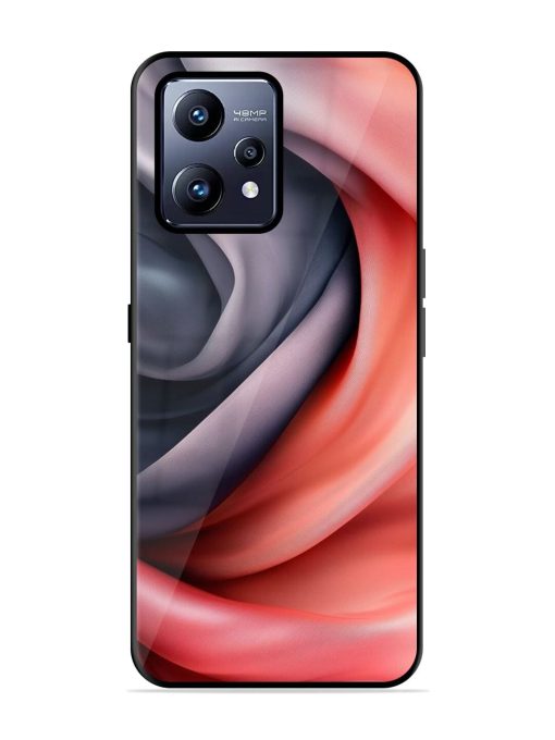 Swirling Silk Glossy Soft Edge Case for Realme Narzo 50 Pro Chachhi