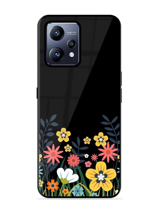 Floral Night Sky Glossy Soft Edge Case for Realme Narzo 50 Pro Chachhi