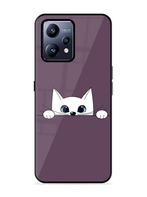 Peek-A-Boo Kitty Glossy Soft Edge Case for Realme Narzo 50 Pro Chachhi