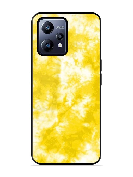 Golden Tie-Dye Twirl Glossy Soft Edge Case for Realme Narzo 50 Pro Chachhi