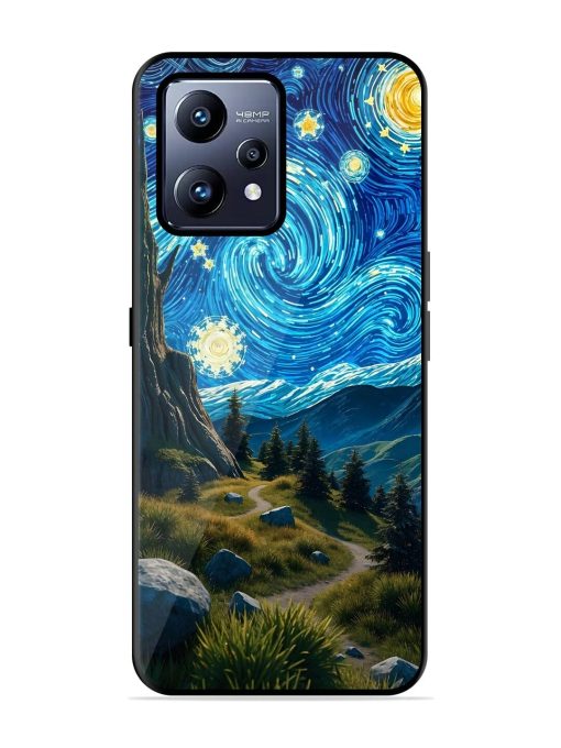 Starry Night In The Shire Glossy Soft Edge Case for Realme Narzo 50 Pro Chachhi