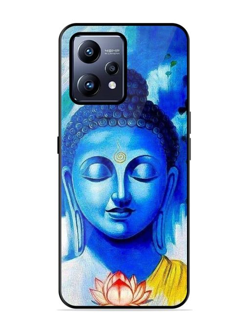 Serene Buddha With Lotus Glossy Soft Edge Case for Realme Narzo 50 Pro Chachhi