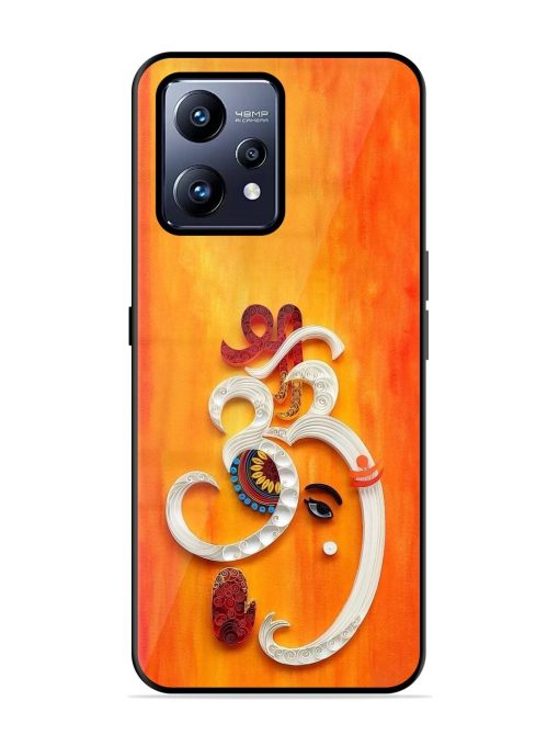 Ganesha In Quilling Art Glossy Soft Edge Case for Realme Narzo 50 Pro