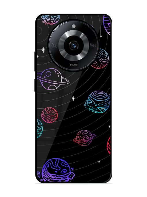 Cosmic Ballet Glossy Soft Edge Case for Realme Narzo 60 (5G) Chachhi