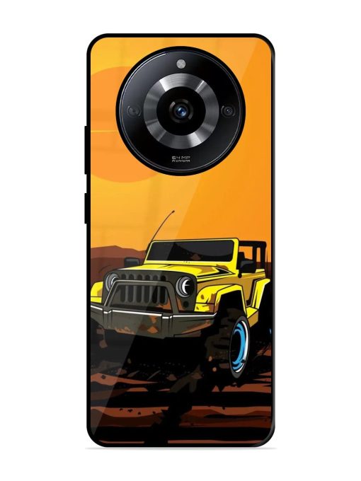 Sunset Cruise Glossy Soft Edge Case for Realme Narzo 60 (5G) Chachhi