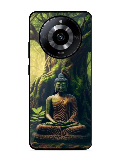 Green Buddha Art Glossy Soft Edge Case for Realme Narzo 60 (5G) Chachhi