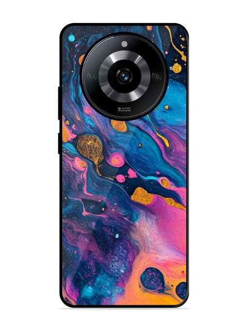 Cosmic Swirl Glossy Soft Edge Case for Realme Narzo 60 (5G) Chachhi