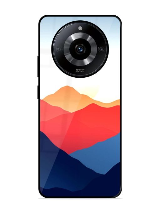 Sunset Peaks Glossy Soft Edge Case for Realme Narzo 60 (5G) Chachhi