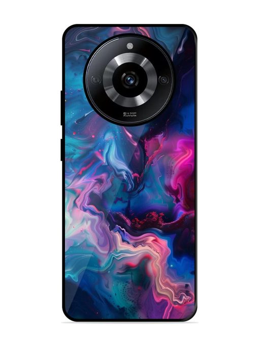 Cosmic Swirl Glossy Soft Edge Case for Realme Narzo 60 (5G) Chachhi