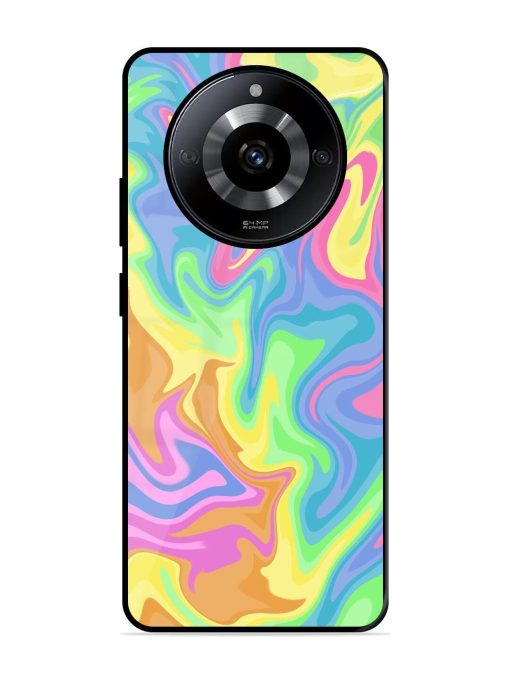 Whimsical Swirl Glossy Soft Edge Case for Realme Narzo 60 (5G) Chachhi