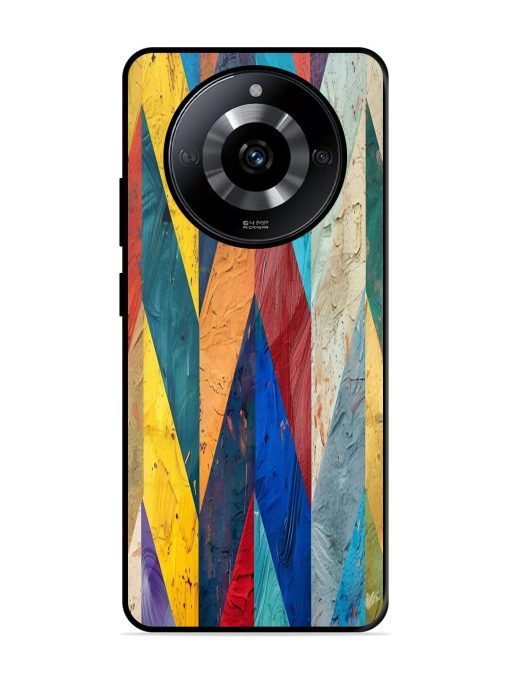 Abstract Tapestry Glossy Soft Edge Case for Realme Narzo 60 (5G) Chachhi