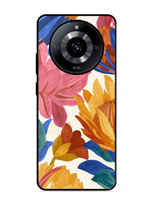 Blooming Tapestry Glossy Soft Edge Case for Realme Narzo 60 (5G) Chachhi